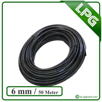 50 Meter 6mm Flexleitung - flexible Gasleitung