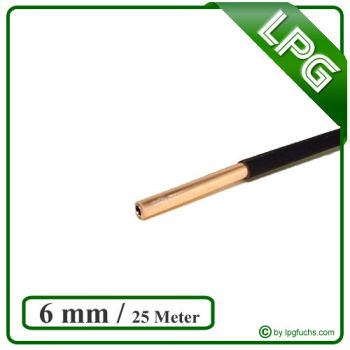 Kupferleitung 6mm / 25 Meter Rolle