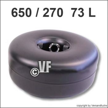Radmuldentank IRENE 650/270 73 L